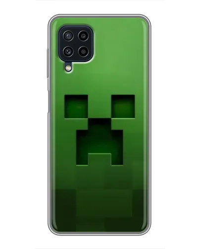 Чехол для Samsung Galaxy A22 с картинкой «Крипер микро-дизайн» Чехол для Samsung Galaxy A22 с картинкой «Крипер микро-дизайн»