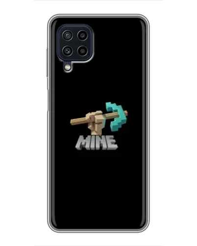 Чехол для Samsung Galaxy A22 с картинкой «Алмазная кирка» Чехол для Samsung Galaxy A22 с картинкой «Алмазная кирка»