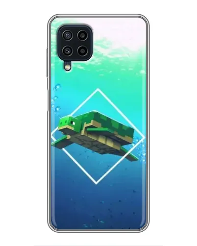 Чехол для Samsung Galaxy A22 с картинкой «Черепаха Minecraft» Чехол для Samsung Galaxy A22 с картинкой «Черепаха Minecraft»