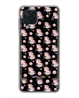 Чехол для Samsung Galaxy A22 с картинкой «Magic Unicorn паттерн»