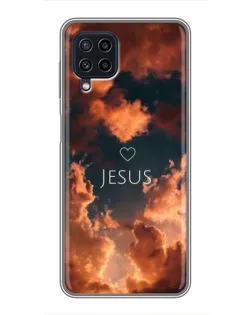 Чохол для Samsung Galaxy A22 з картинкою «Сяйво Імені Jesus» Чохол для Samsung Galaxy A22 з картинкою «Сяйво Імені Jesus»