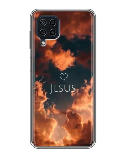 Чохол для Samsung Galaxy A22 з картинкою «Сяйво Імені Jesus»