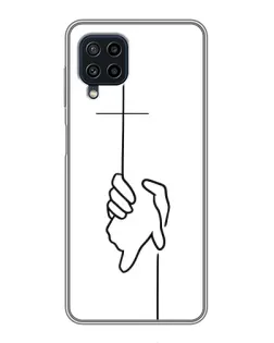 Чохол для Samsung Galaxy A22 з картинкою «Рука тримає» Чохол для Samsung Galaxy A22 з картинкою «Рука тримає»