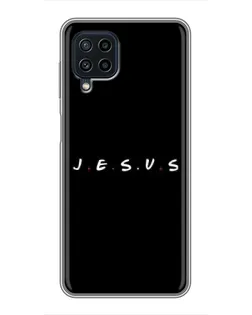 Чохол для Samsung Galaxy A22 з картинкою «Крапки віри J.E.S.U.S.»