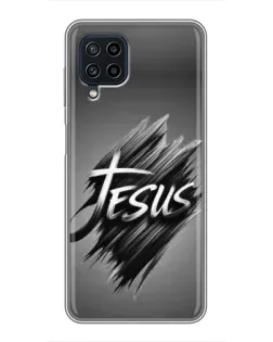 Чохол для Samsung Galaxy A22 з картинкою «Напис Jesus Graffiti»