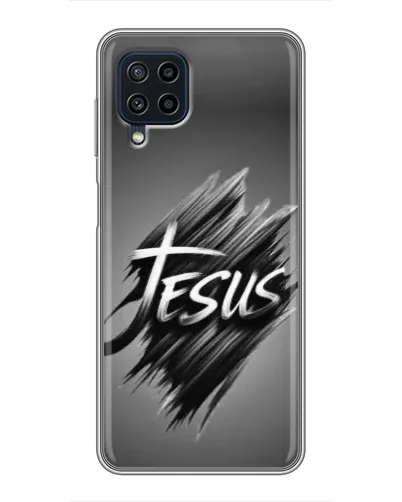 Чохол для Samsung Galaxy A22 з картинкою «Напис Jesus Graffiti»