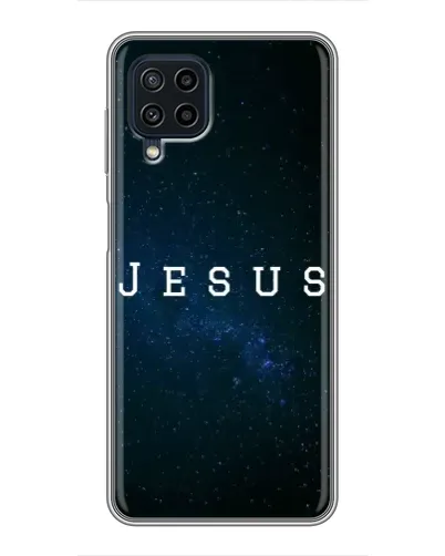 Чохол для Samsung Galaxy A22 з картинкою «Зоряне небо Jesus»