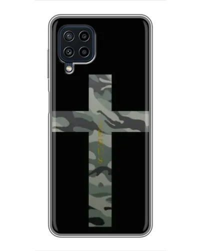 Чохол для Samsung Galaxy A22 з картинкою «Мілітарі Хрест»