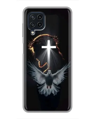 Чохол для Samsung Galaxy A22 з картинкою «Голуб та Світло»