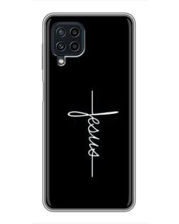 Чохол для Samsung Galaxy A22 з картинкою «Тонка лінія віри»