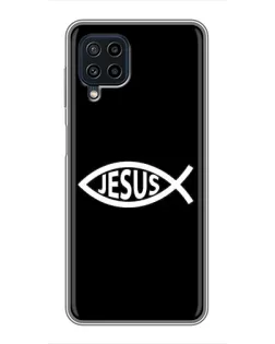Чохол для Samsung Galaxy A22 з картинкою «Класичний Jesus»