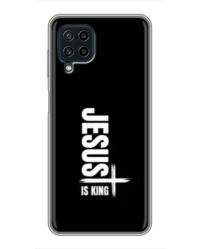 Чохол для Samsung Galaxy A22 з картинкою «Вертикаль віри Jesus»