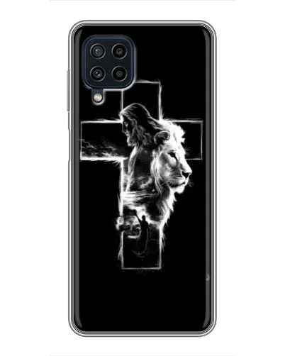 Чохол для Samsung Galaxy A22 з картинкою «Сяючий хрест Jesus» Чохол для Samsung Galaxy A22 з картинкою «Сяючий хрест Jesus»