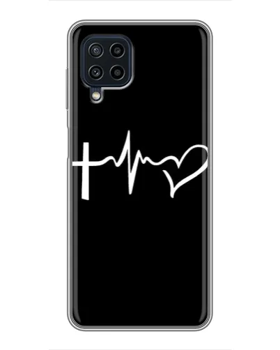 Чохол для Samsung Galaxy A22 з картинкою «Пульс віри» Чохол для Samsung Galaxy A22 з картинкою «Пульс віри»