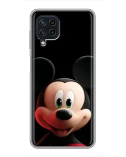 Чехол для Samsung Galaxy A22 с картинкой «Улыбающийся Микки Маус»
