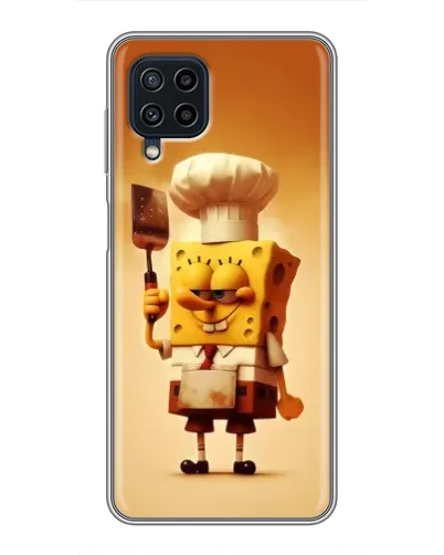 Чехол для Samsung Galaxy A22 с картинкой «Губка Боб повар» Чехол для Samsung Galaxy A22 с картинкой «Губка Боб повар»