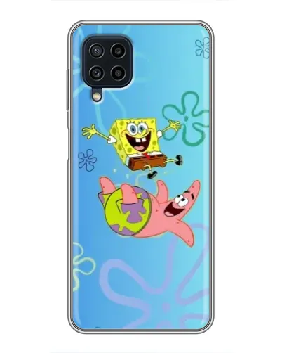 Чехол для Samsung Galaxy A22 с картинкой «Спанч Боб и Патрик» Чехол для Samsung Galaxy A22 с картинкой «Спанч Боб и Патрик»