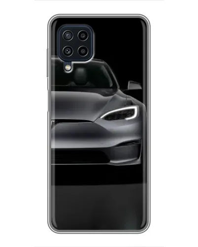 Чохол для Samsung Galaxy A22 з картинкою «Tesla Model S Look»