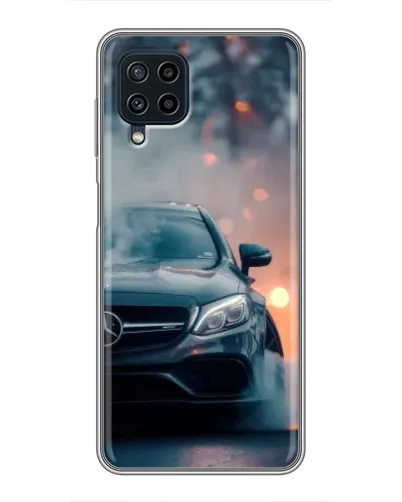 Чохол для Samsung Galaxy A22 з картинкою «Mercedes — нічне місто» Чохол для Samsung Galaxy A22 з картинкою «Mercedes — нічне місто»