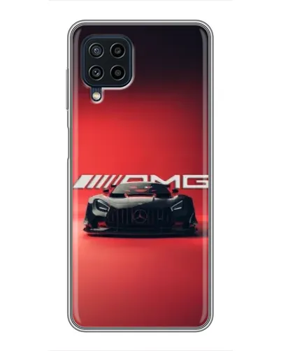 Чохол для Samsung Galaxy A22 з картинкою «Mercedes AMG — червона лінія» Чохол для Samsung Galaxy A22 з картинкою «Mercedes AMG — червона лінія»
