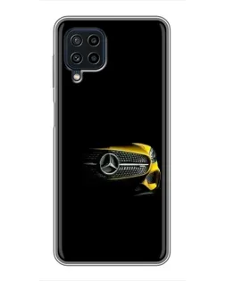 Чохол для Samsung Galaxy A22 з картинкою «Mercedes — ретро стиль»