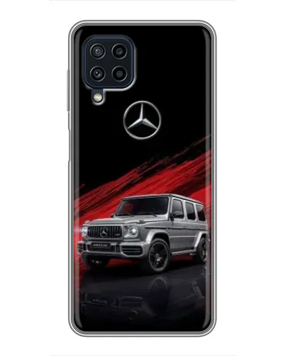 Чохол для Samsung Galaxy A22 з картинкою «Mercedes G-Class червоний» Чохол для Samsung Galaxy A22 з картинкою «Mercedes G-Class червоний»