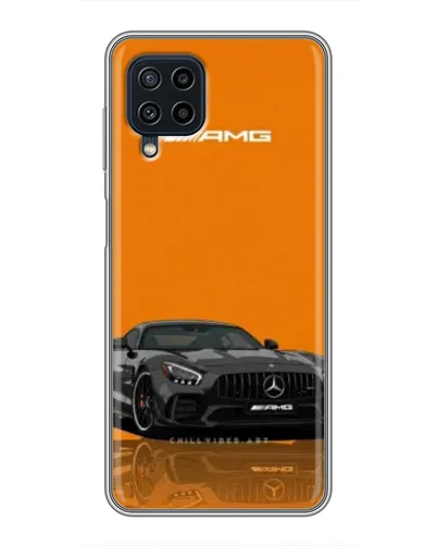 Чохол для Samsung Galaxy A22 з картинкою «Помаранчевий Mercedes AMG» Чохол для Samsung Galaxy A22 з картинкою «Помаранчевий Mercedes AMG»