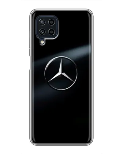 Чохол для Samsung Galaxy A22 з картинкою «Mercedes на металі» Чохол для Samsung Galaxy A22 з картинкою «Mercedes на металі»