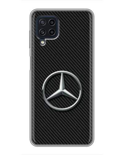 Чохол для Samsung Galaxy A22 з картинкою «Карбоновий Mercedes стиль» Чохол для Samsung Galaxy A22 з картинкою «Карбоновий Mercedes стиль»