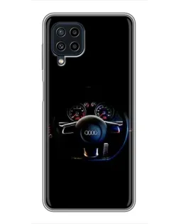 Чохол для Samsung Galaxy A22 з картинкою «Салон Audi — кермо» Чохол для Samsung Galaxy A22 з картинкою «Салон Audi — кермо»