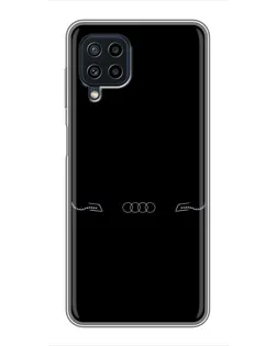 Чохол для Samsung Galaxy A22 з картинкою «Audi — світловий підпис» Чохол для Samsung Galaxy A22 з картинкою «Audi — світловий підпис»