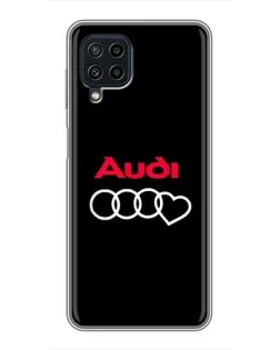 Чохол для Samsung Galaxy A22 з картинкою «Логотип Audi Heart» Чохол для Samsung Galaxy A22 з картинкою «Логотип Audi Heart»
