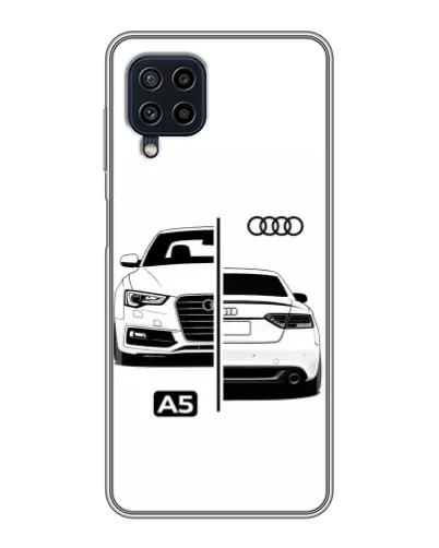 Чохол для Samsung Galaxy A22 з картинкою «Audi — контрастний дизайн» Чохол для Samsung Galaxy A22 з картинкою «Audi — контрастний дизайн»