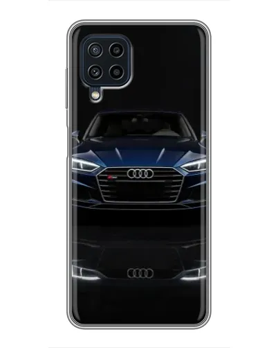 Чохол для Samsung Galaxy A22 з картинкою «Audi — нічне відображення» Чохол для Samsung Galaxy A22 з картинкою «Audi — нічне відображення»