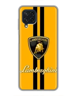 Чохол для Samsung Galaxy A22 з картинкою «Lamborghini Stripe жовтий» Чохол для Samsung Galaxy A22 з картинкою «Lamborghini Stripe жовтий»