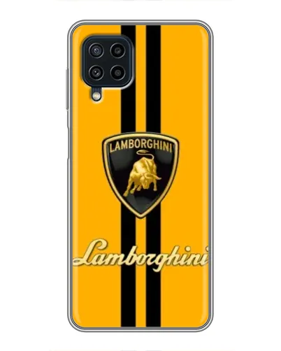 Чохол для Samsung Galaxy A22 з картинкою «Lamborghini Stripe жовтий» Чохол для Samsung Galaxy A22 з картинкою «Lamborghini Stripe жовтий»