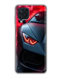 Чохол для Samsung Galaxy A22 з картинкою «Lamborghini червоне сяйво» Чохол для Samsung Galaxy A22 з картинкою «Lamborghini червоне сяйво»
