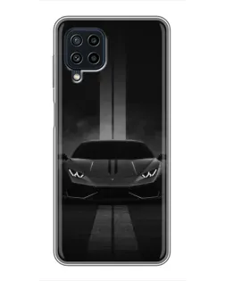 Чохол для Samsung Galaxy A22 з картинкою «Lamborghini симетрія доріг»