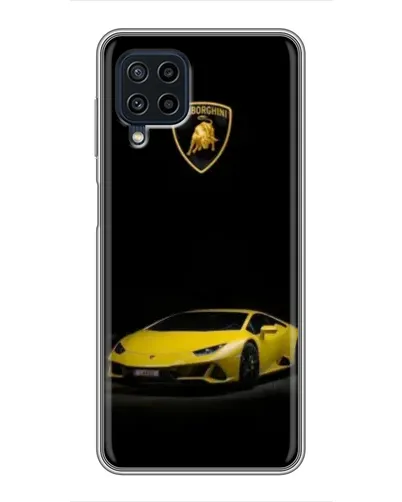 Чохол для Samsung Galaxy A22 з картинкою «Lamborghini жовтий акцент» Чохол для Samsung Galaxy A22 з картинкою «Lamborghini жовтий акцент»