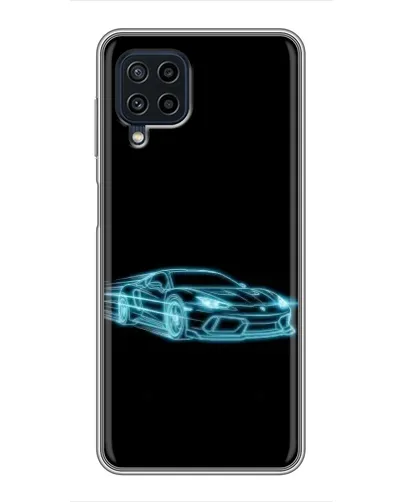 Чохол для Samsung Galaxy A22 з картинкою «Неоновий контур Lamborghini» Чохол для Samsung Galaxy A22 з картинкою «Неоновий контур Lamborghini»