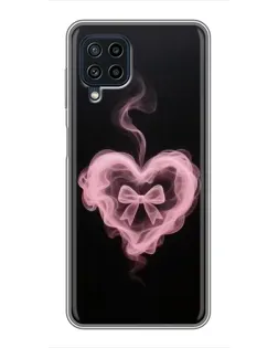 Чохол для Samsung Galaxy A22 з картинкою «Димчасте серце» Чохол для Samsung Galaxy A22 з картинкою «Димчасте серце»