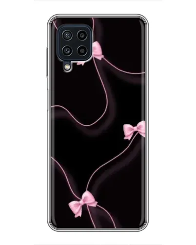 Чохол для Samsung Galaxy A22 з картинкою «Рожеві стрічки»