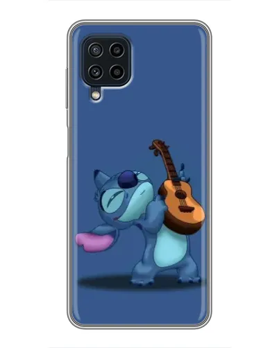 Чехол для Samsung Galaxy A22 с картинкой «Стич с укулеле» Чехол для Samsung Galaxy A22 с картинкой «Стич с укулеле»