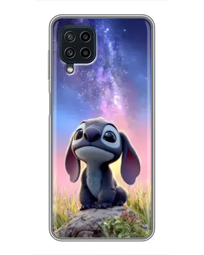 Чехол для Samsung Galaxy A22 с картинкой «Стич на рассвете» Чехол для Samsung Galaxy A22 с картинкой «Стич на рассвете»