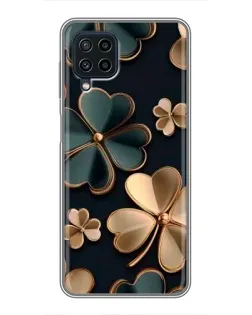 Чохол для Samsung Galaxy A22 з картинкою «Конюшина в золоті» Чохол для Samsung Galaxy A22 з картинкою «Конюшина в золоті»