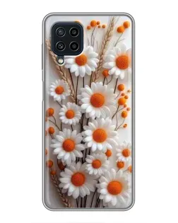 Чохол для Samsung Galaxy A22 з картинкою «Білі сухоцвіти» Чохол для Samsung Galaxy A22 з картинкою «Білі сухоцвіти»