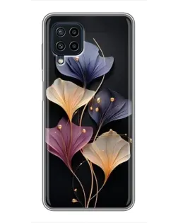 Чохол для Samsung Galaxy A22 з картинкою «Лілові квіти грації» Чохол для Samsung Galaxy A22 з картинкою «Лілові квіти грації»