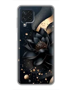 Чохол для Samsung Galaxy A22 з картинкою «Чорний лотос» Чохол для Samsung Galaxy A22 з картинкою «Чорний лотос»