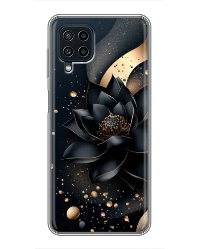 Чохол для Samsung Galaxy A22 з картинкою «Чорний лотос» Чохол для Samsung Galaxy A22 з картинкою «Чорний лотос»