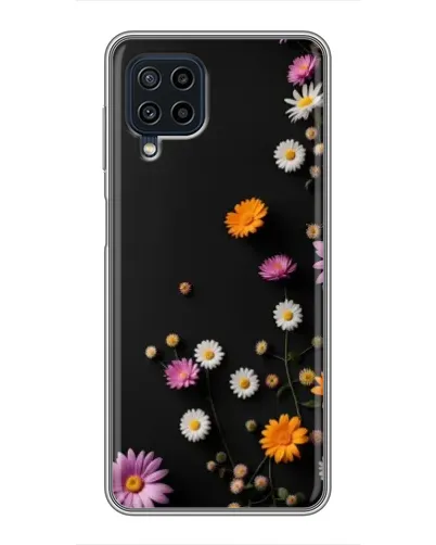 Чехол для Samsung Galaxy A22 с картинкой «Цветочная композиция»